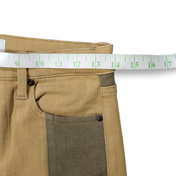 NWOT Pistola Charlie Transitions Colorblock High Rise Straight Jeans Sz. 26x27 - Picture 6 of 10